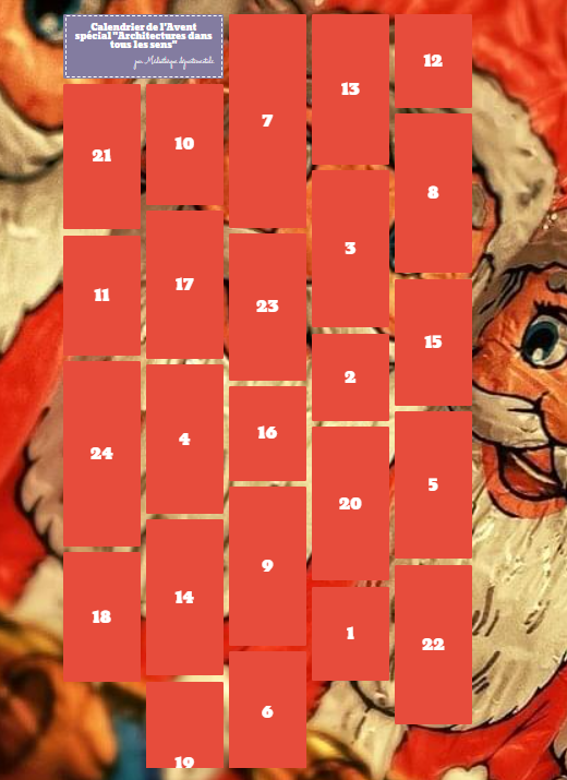 Calendrier de l'avent 2025