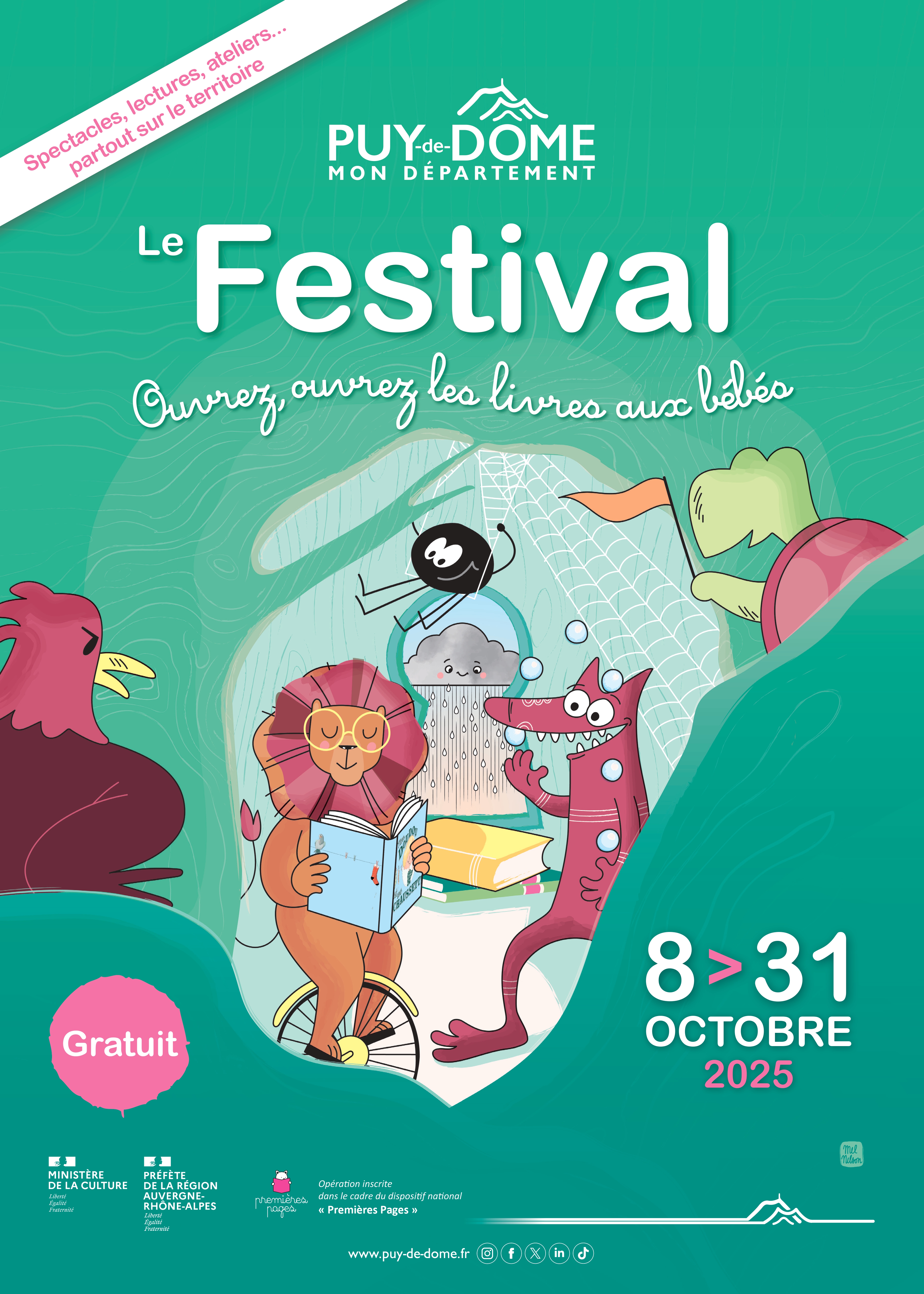Plaquette de programmation du festival 
