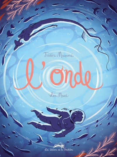 personnage dans l'eau qui tourbillonne
