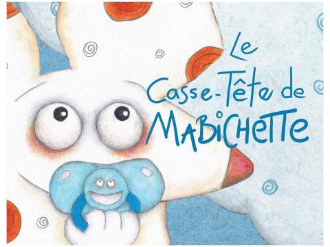 Couverture casse tête de ma bichette Ouvrez ouvrez les livres aux bébés 2020 premières pages puy de dome