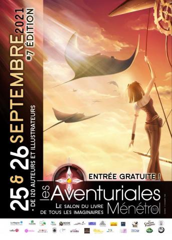 Affiche du festival les Aventuriales 2021