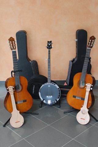 photo instruments de musique médiathèque Pays de Saint Eloy