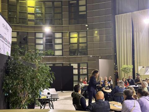 spectacle au sein du village numérique