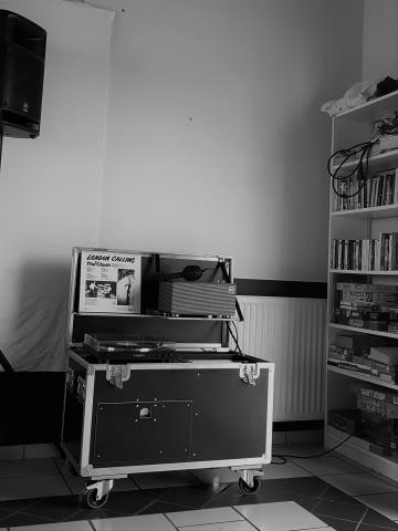 La malle vinyles à Domaize