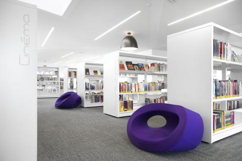 photo du nouveau mobilier choisi : étagères