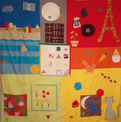 photo du tapis d'animation "Les couleurs"