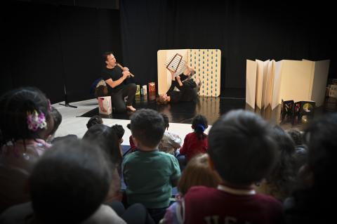 Spectacle "A minima" de la cie A tous vents