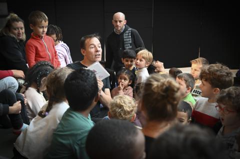 Spectacle "A minima" de la cie A tous vents