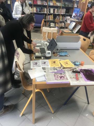 Atelier découpeuse Pluri'elles Massif du Sancy