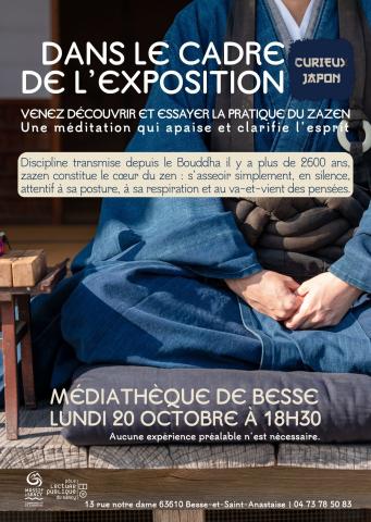 Flyer méditation zazen