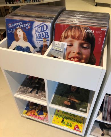 Bacs à vinyles de la MD