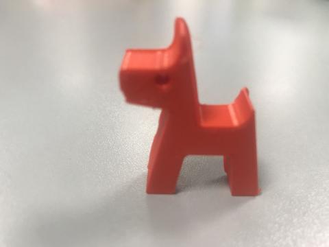 Pièces de jeux réalisés avec l'imprimante 3D