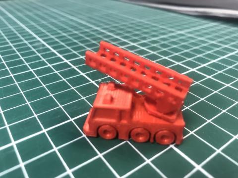 Pièces de jeux réalisés avec l'imprimante 3D
