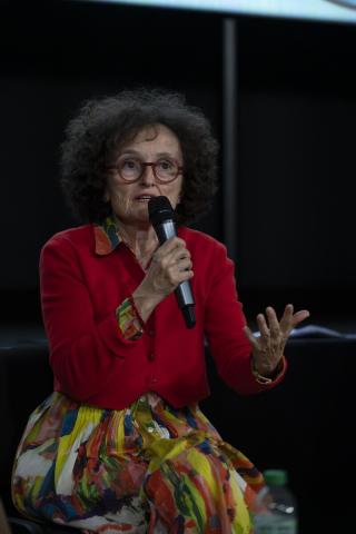 Marie-Hélène LAFON lors de la table-ronde