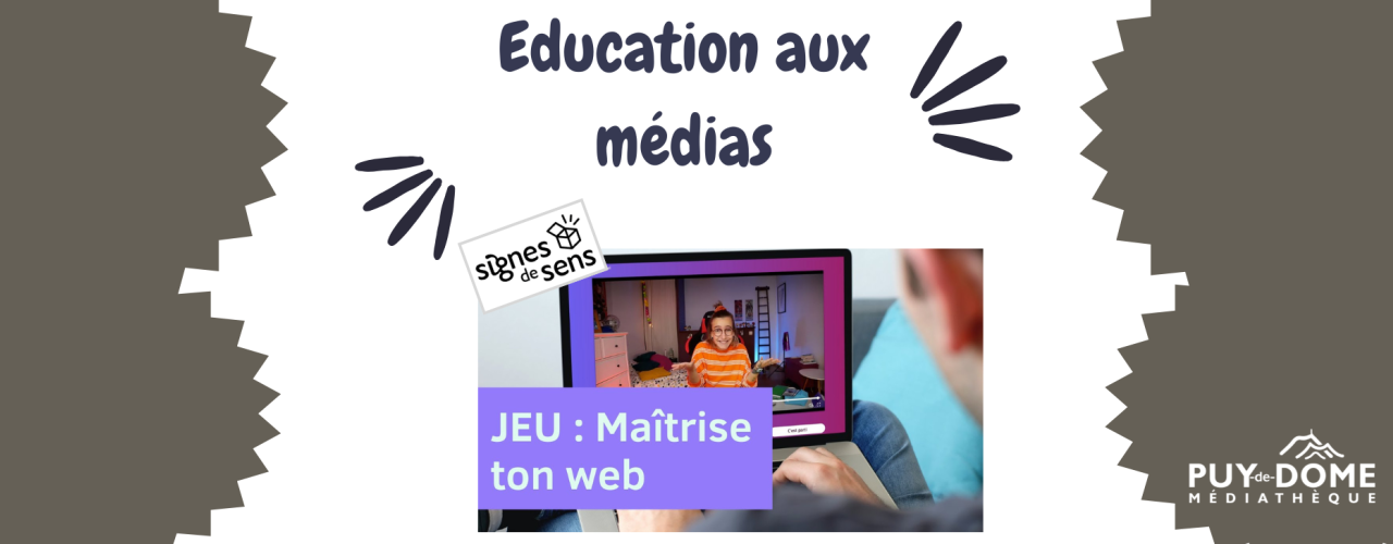 Photo du jeu Maîtrise ton web affiché sur l'écran d'un ordinateur portable