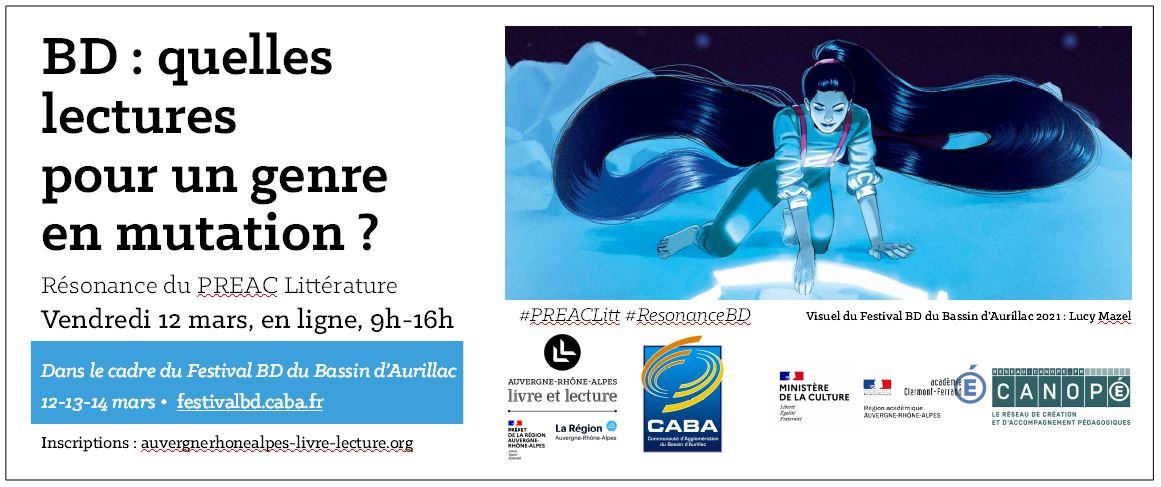 Visuel journée Bande dessinée : quelles lectures pour un genre en mutation ?