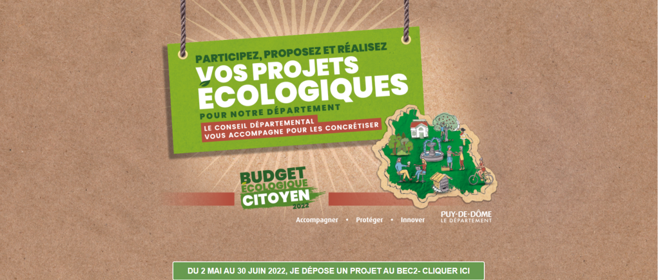 Détail du flyer Budget Écologique Citoyen