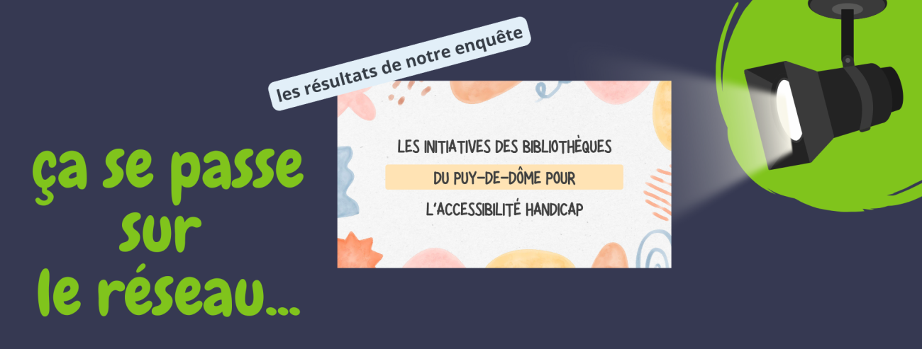 Spot éclairant le dossier de résultats de l'enquête