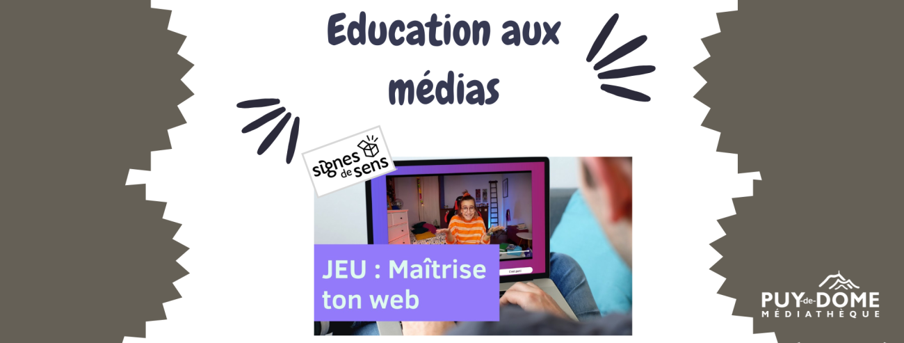 Photo du jeu Maîtrise ton web affiché sur l'écran d'un ordinateur portable