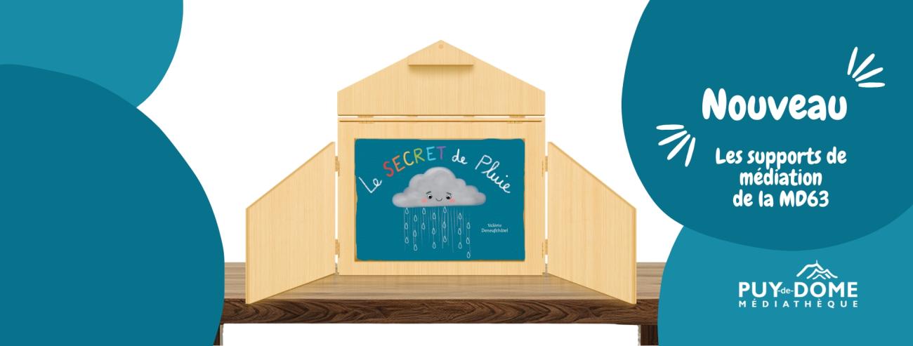 Bannière qui présente le kamishibai
