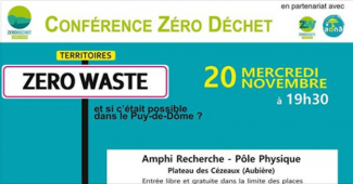 affiche conference zero déchet clermont auvergne 201119
