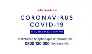 affiche info Coronavirus