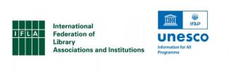 Logos de l'IFLA et de l'UNESCO