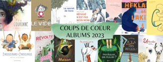 couverture de différents albums de la sélection 2023