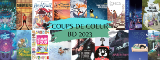 Couverture de quelques BD présentées le 28 novembre