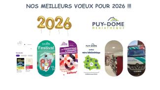 plusieurs photos illustrant les services de la MD : perspective futur bâtiment, navette documentaire...