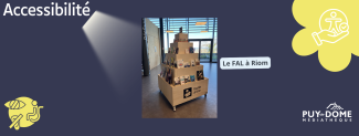 Photo du meuble Facile à Lire de la Médiathèque de Riom