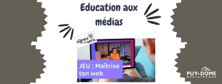 Photo du jeu Maîtrise ton web affiché sur l'écran d'un ordinateur portable