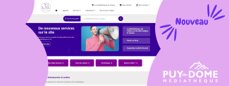 Site internet des Médiathèques Le Fil